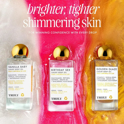 Golden Glaze Body Oil & Shaving Goodies Bundle